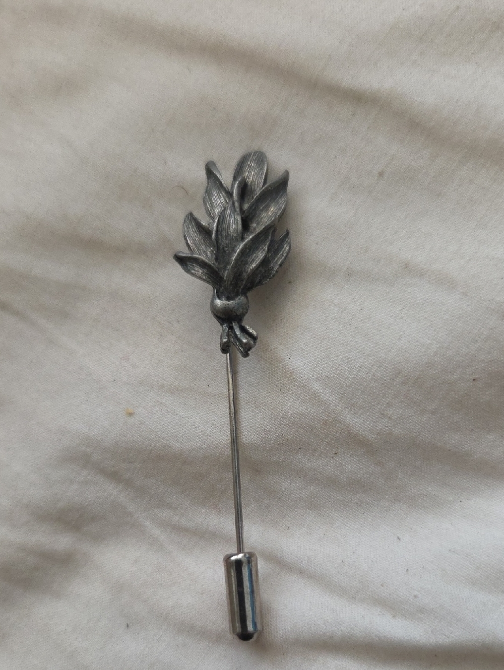 🚨Vintage Silver Leaf Stick Pin